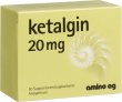 Ketalgin Zäpfchen 20mg 50 Stück