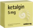 Ketalgin Zäpfchen 5mg 50 Stück