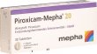 Piroxicam Mepha 20 Tabletten 20mg 30 Stück