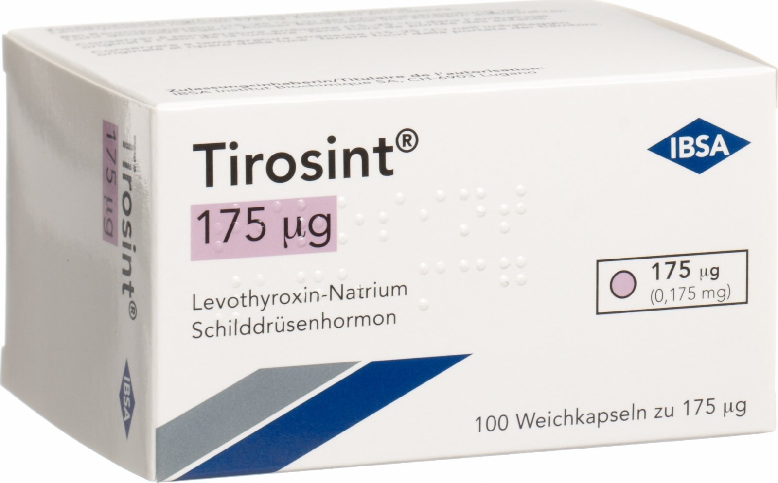 Tirosint Kapseln 175mcg 100 Stück in der Adler Apotheke