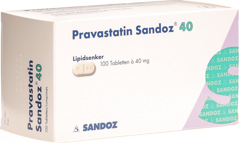 Pravastatin Sandoz Tabletten 40mg 100 Stück in der Adler ...