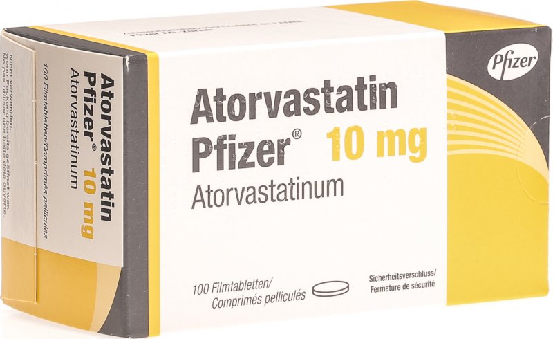 Atorvastatin Pfizer Filmtabletten 10mg 100 Stück in der Adler Apotheke
