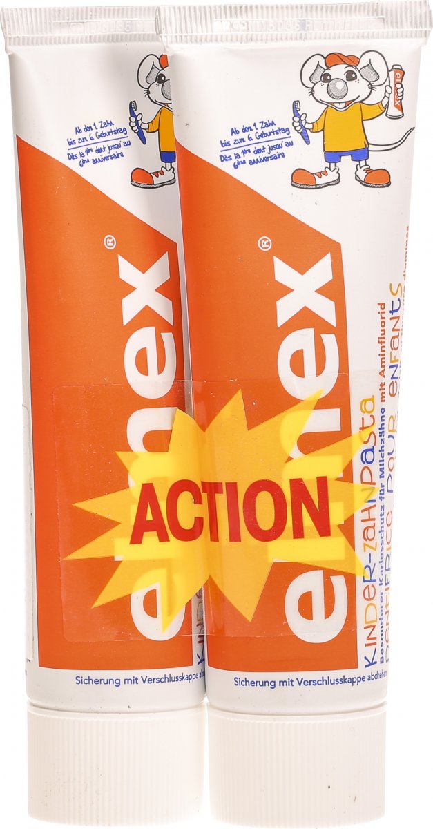 Elmex Kinder Zahnpasta 2x 75ml In Der Adler Apotheke