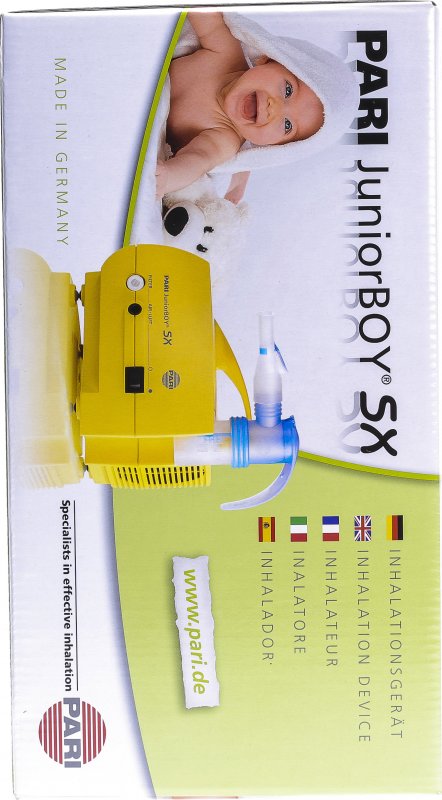 Pari Juniorboy Sx Inhalationsgerät mit Vernebler in der Adler Apotheke