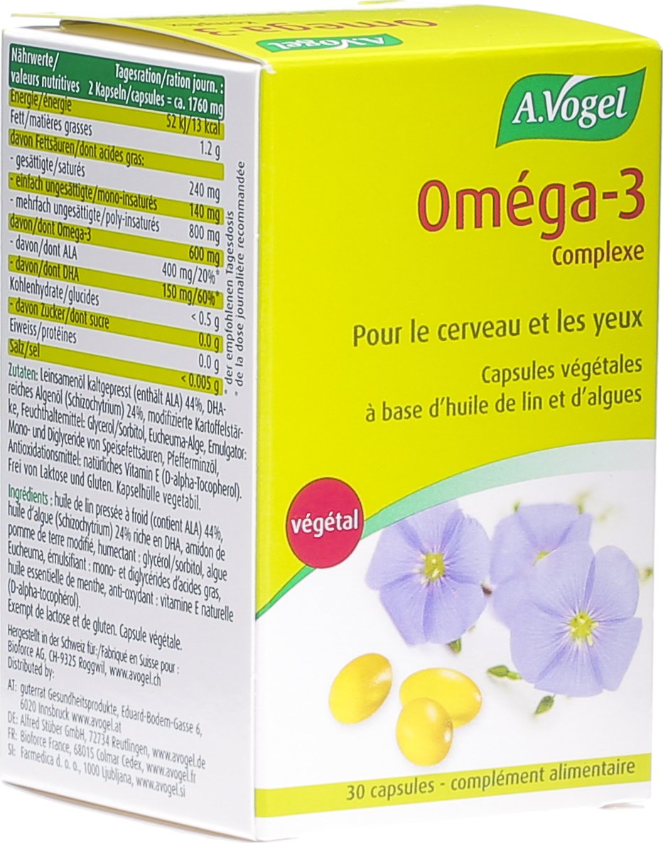 Vogel Omega-3 Komplex Kapseln 30 Stück in der Adler Apotheke