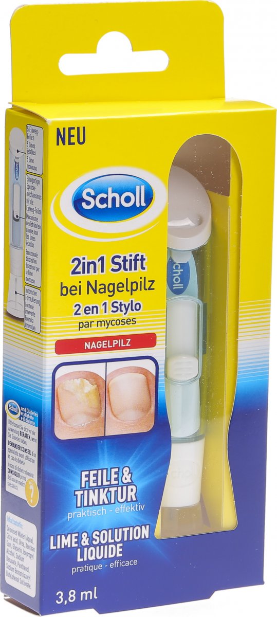 Scholl 2in1 Stift Bei Nagelpilz in der Adler Apotheke Scholl 2in1 Stift Bei Nagelpilz in der Adler Apotheke