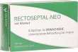 Rectoseptal Neo Wismut Erwachsene 8 Zäpfchen