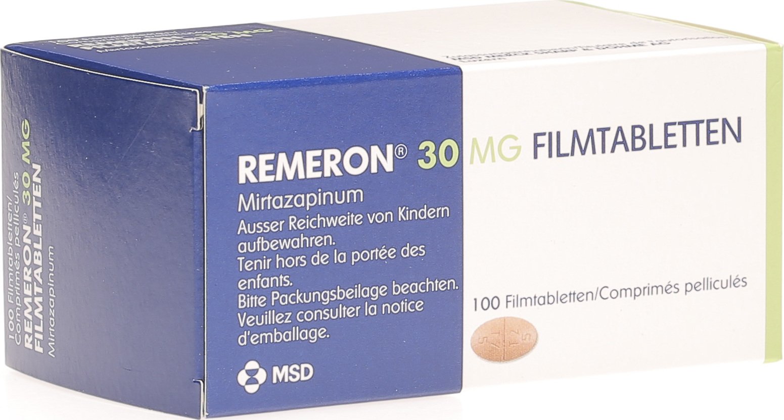 Remeron Tabletten 30mg 100 Stück in der Adler Apotheke