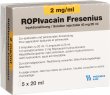 Ropivacain Fresenius 2mg/ml 5 Ampullen 20ml