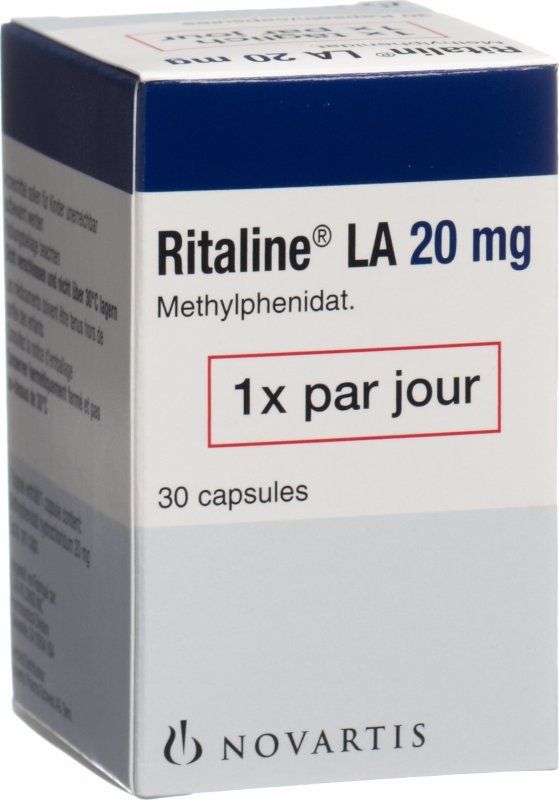 Ritalin La Kapseln 20mg 30 Stück in der Adler Apotheke