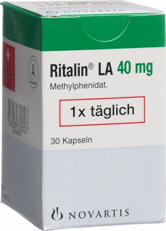 Ritalin La Kapseln 40mg 30 Stück in der Adler Apotheke