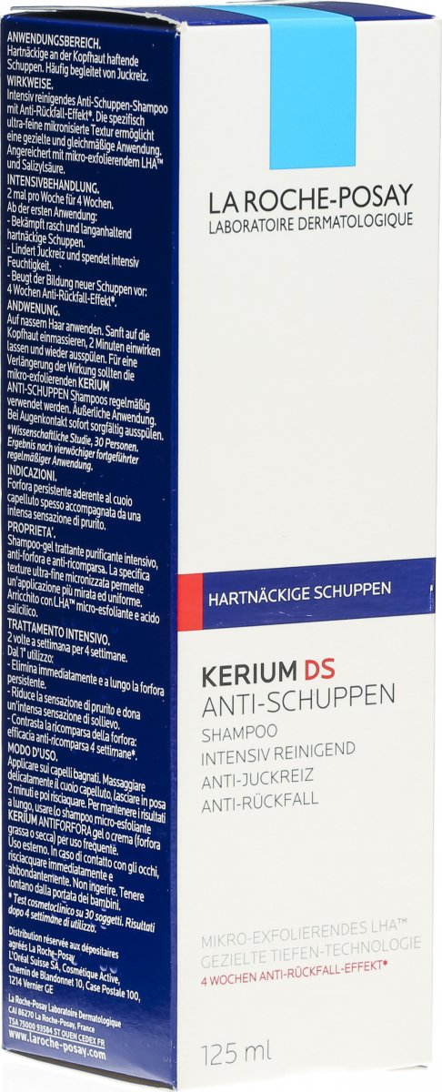 La Roche Posay Kerium Ds Anti Schuppen Intensiv Shampoo Kur 125ml In Der Adler Apotheke