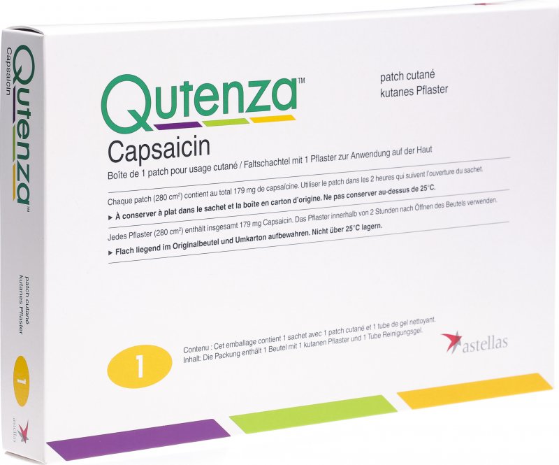 Qutenza Pfl 8 Capsaicin in der Adler Apotheke