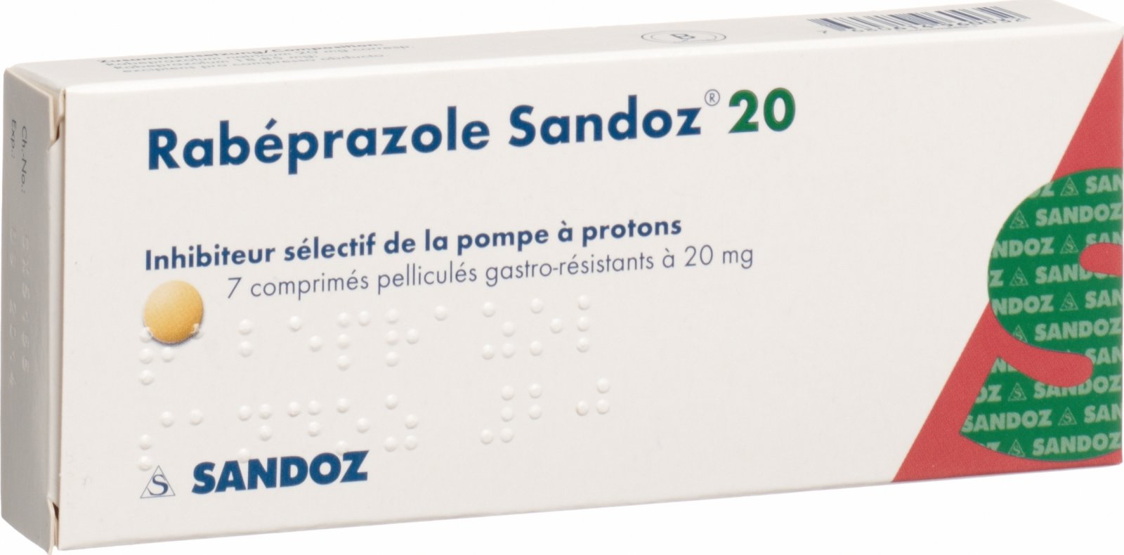 Rabeprazol Sandoz Filmtabletten 20mg 7 Stück in der Adler Apotheke