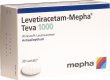 Levetiracetam Mepha Teva Lactabs 1000mg 30 Stück