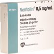 Ventolin Injektionslösung 0.5mg/ml 5 Ampullen 1ml