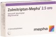 Zolmitriptan Mepha Oro Schmelztabletten 2.5mg 3 Stück
