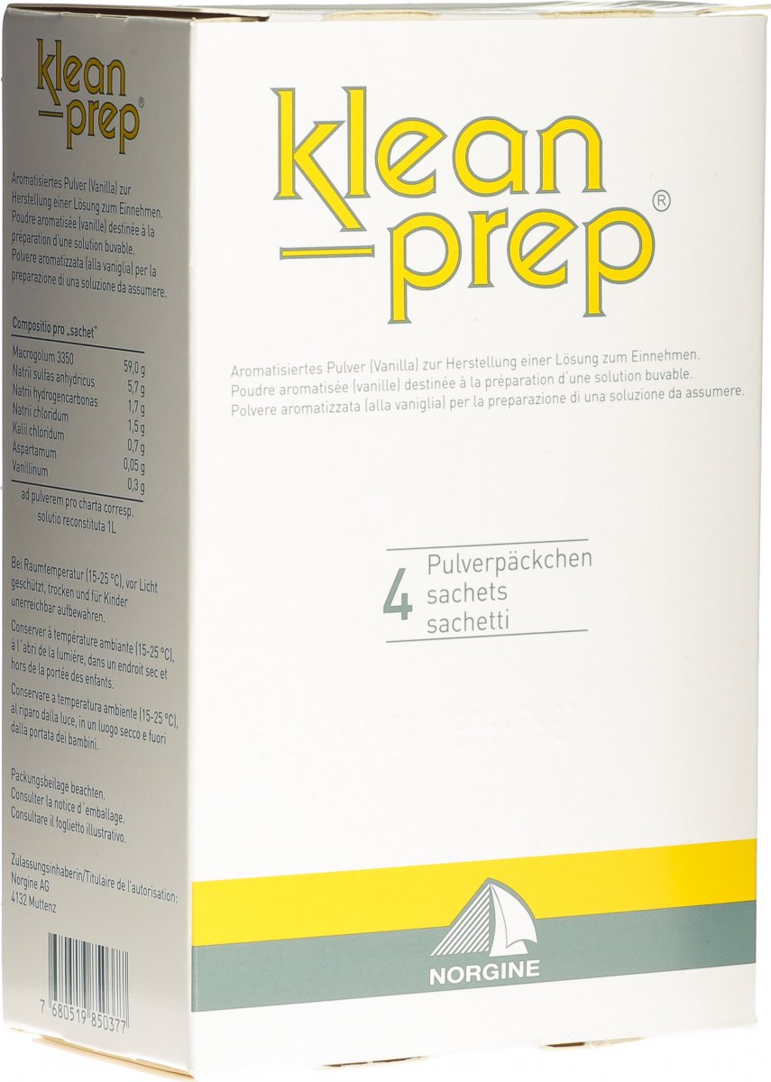 Kleanprep Pulver Beutel 4 Stück in der Adler Apotheke