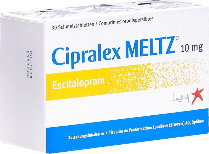 Cipralex Meltz Schmelztabletten 10mg 30 Stück in der Adler Apotheke