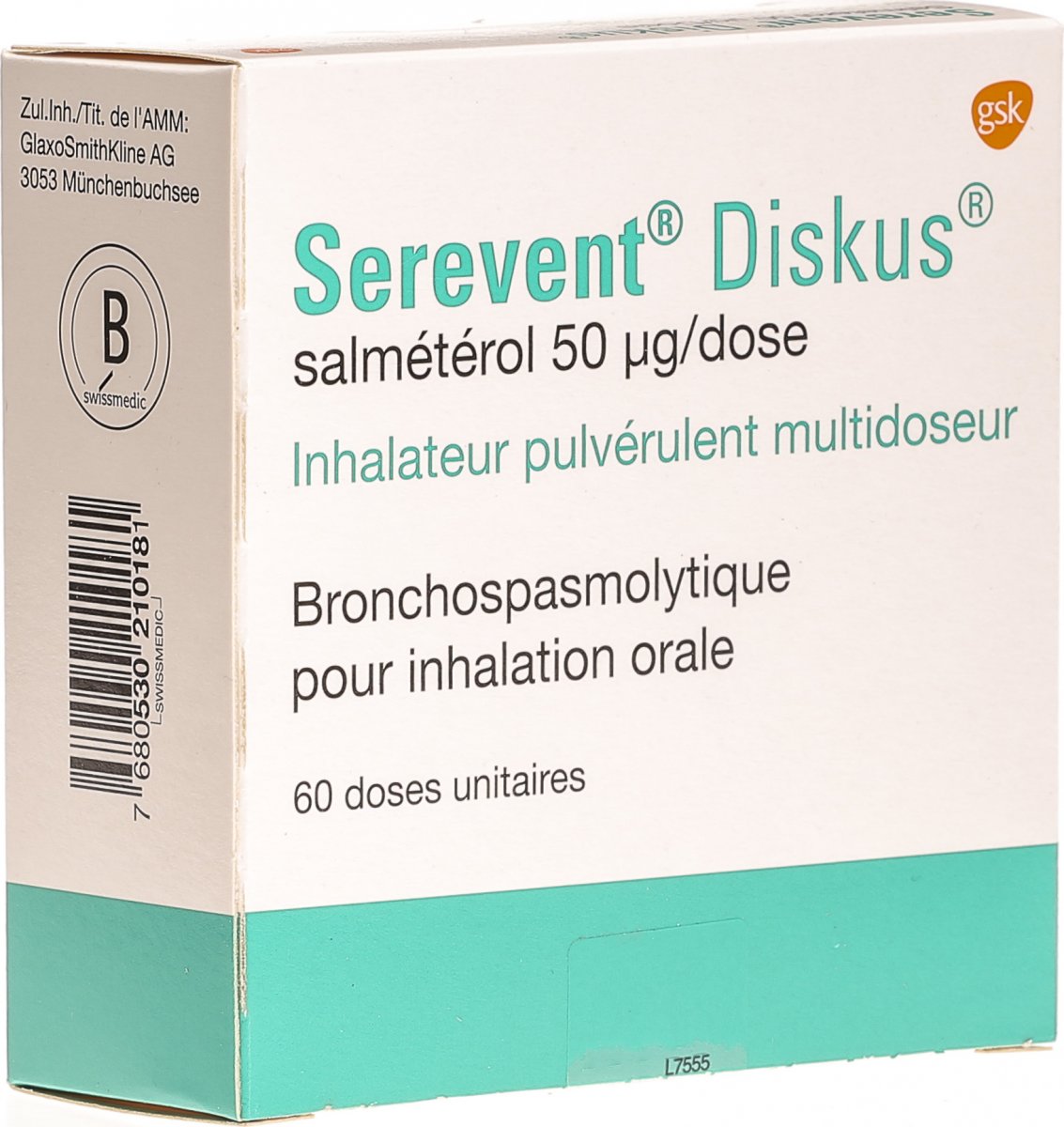 Serevent Diskus Multidos Inh Pulver 50mcg 60 Dos in der Adler Apotheke