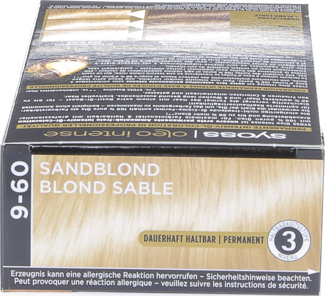 Syoss Oleo Intense 9 60 Sandblond 115ml In Der Adler Apotheke