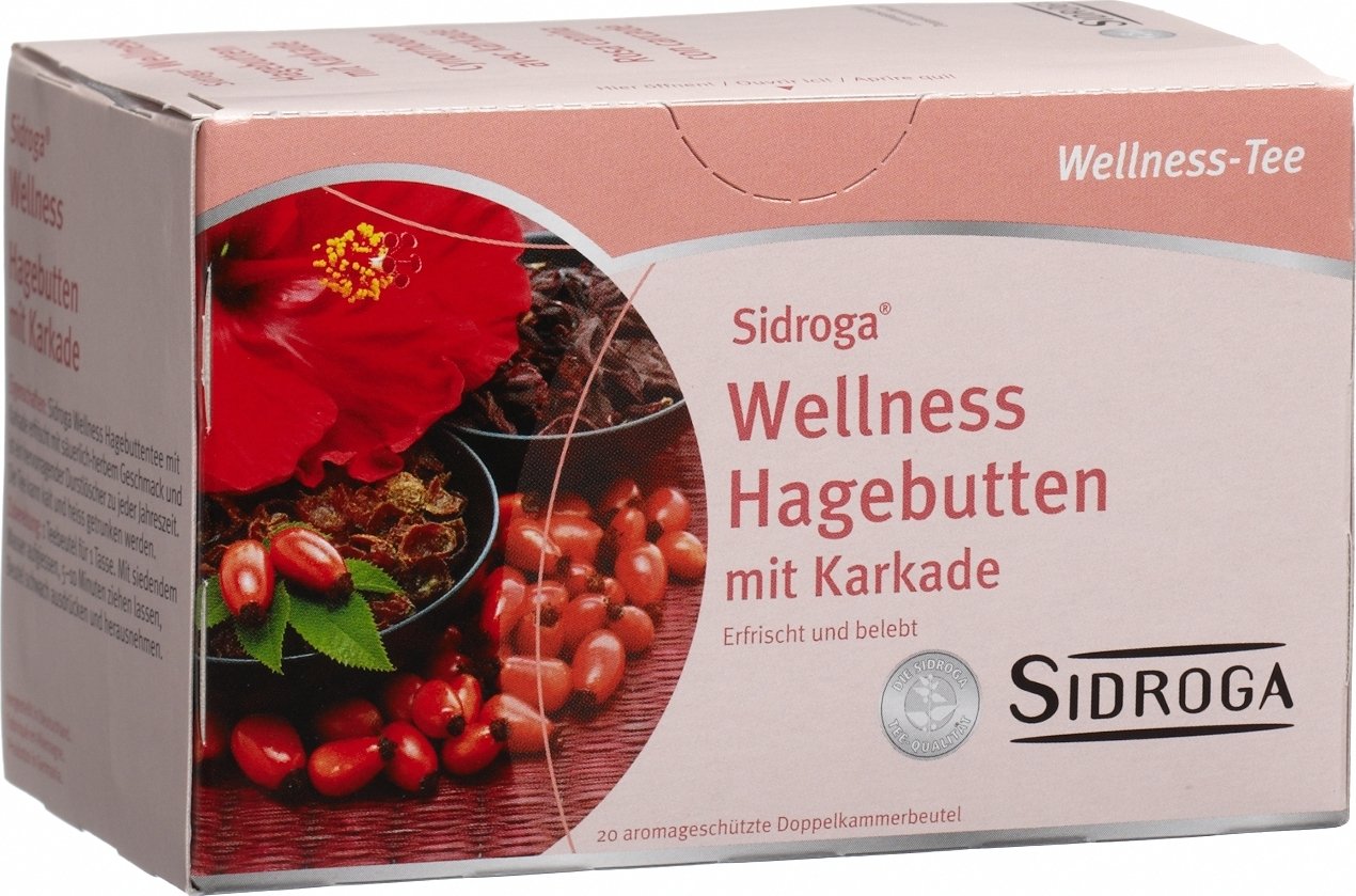 Sidroga Wellness Hagebutten Tee 20 Beutel in der Adler Apotheke