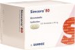Simcora Filmtabletten 80mg 100 Stück