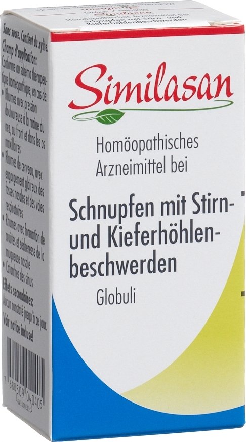 Similasan Schnupfen Stirn- & Kieferhöhlen Globuli 15g in der Adler Apotheke