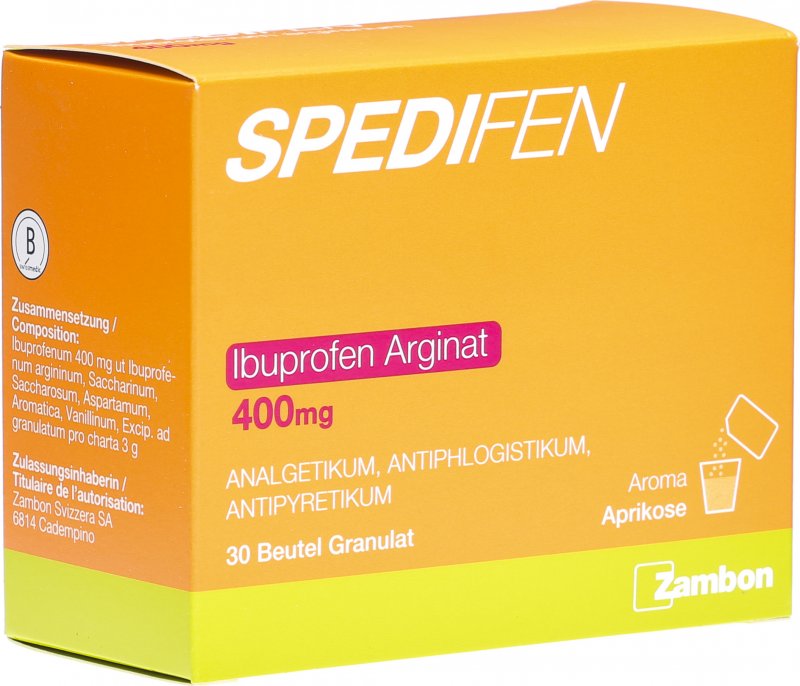 Spedifen 400mg 30 Granulate in der Adler Apotheke
