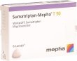 Sumatriptan Mepha T Lactabs 50mg 6 Stück