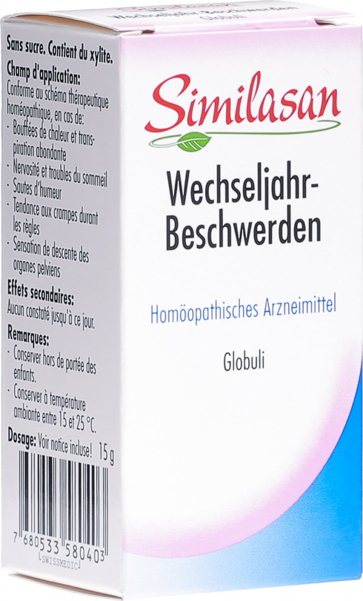 Similasan Wechseljahrbeschwerden Globuli 15g In Der Adler Apotheke