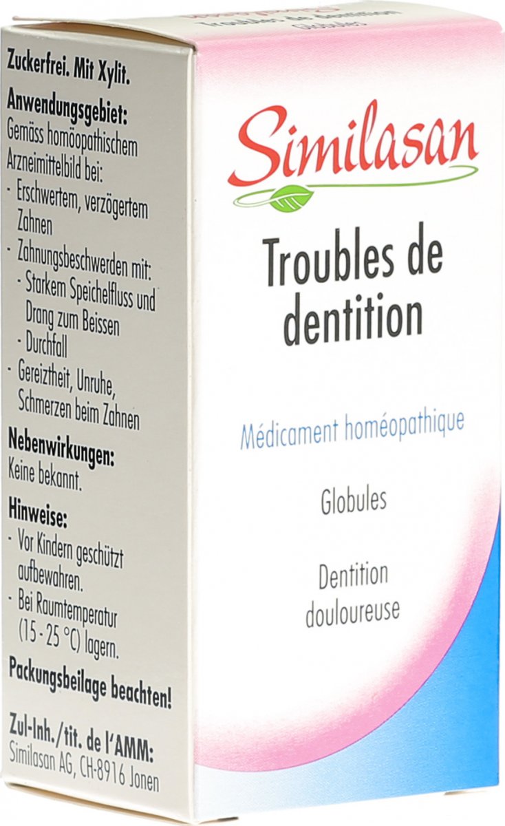Similasan Zahnungsbeschwerden Globuli 15g In Der Adler Apotheke
