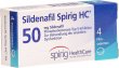 Sildenafil Spirig HC Filmtabletten 50mg 4 Stück