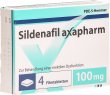 Sildenafil Axapharm Filmtabletten 100mg 4 Stück