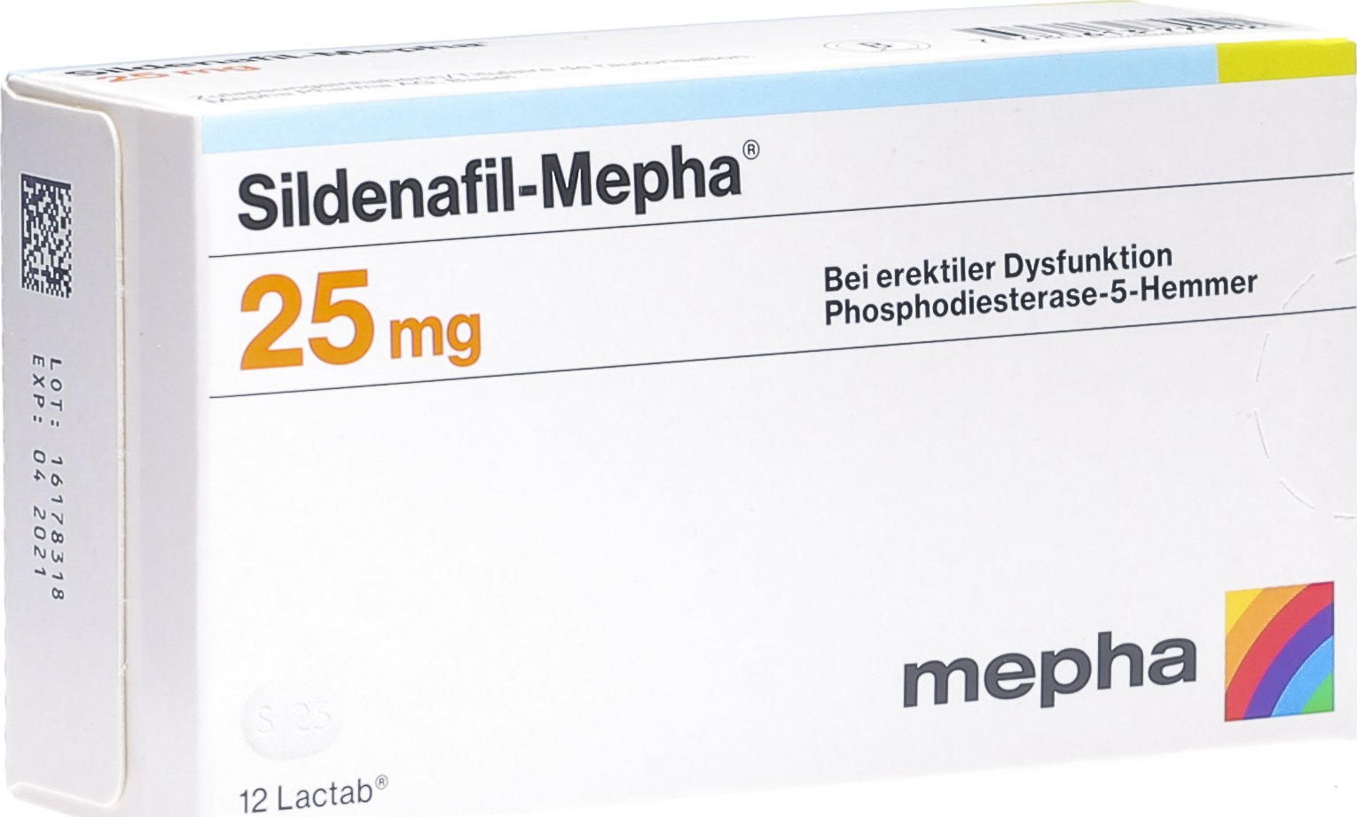 Sildenafil 25 mg schweiz