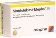 Montelukast Mepha Lactabs 10mg 28 Stück