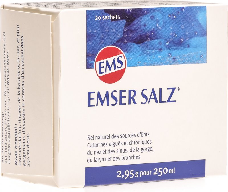 Was Ist Emser Salz Emser Salz Pulver 20x2.95g in der Adler Apotheke