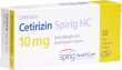 Cetirizin Spirig HC Filmtabletten 10mg 30 Stück