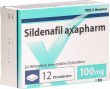Sildenafil Axapharm Filmtabletten 100mg 12 Stück
