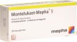Montelukast Mepha Kautabletten 5mg 28 Stück