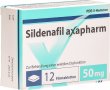 Sildenafil Axapharm Filmtabletten 50mg 12 Stück