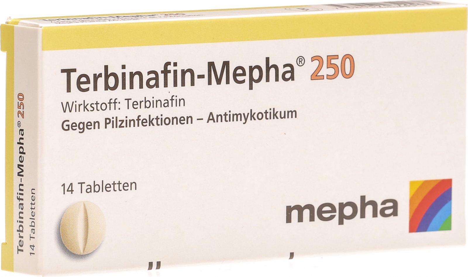 Terbinafin Mepha Tabletten 250mg 14 Stuck In Der Adler Apotheke