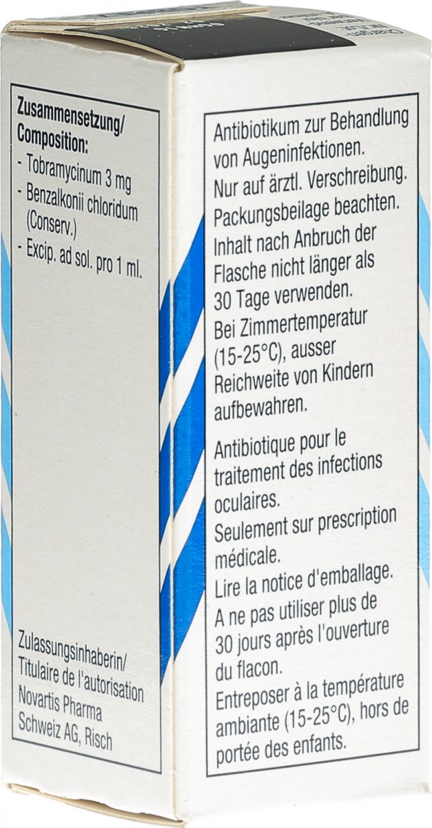 Tobrex Augentropfen 5ml in der Adler Apotheke