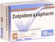 Zolpidem Axapharm Filmtabletten 10mg 30 Stück
