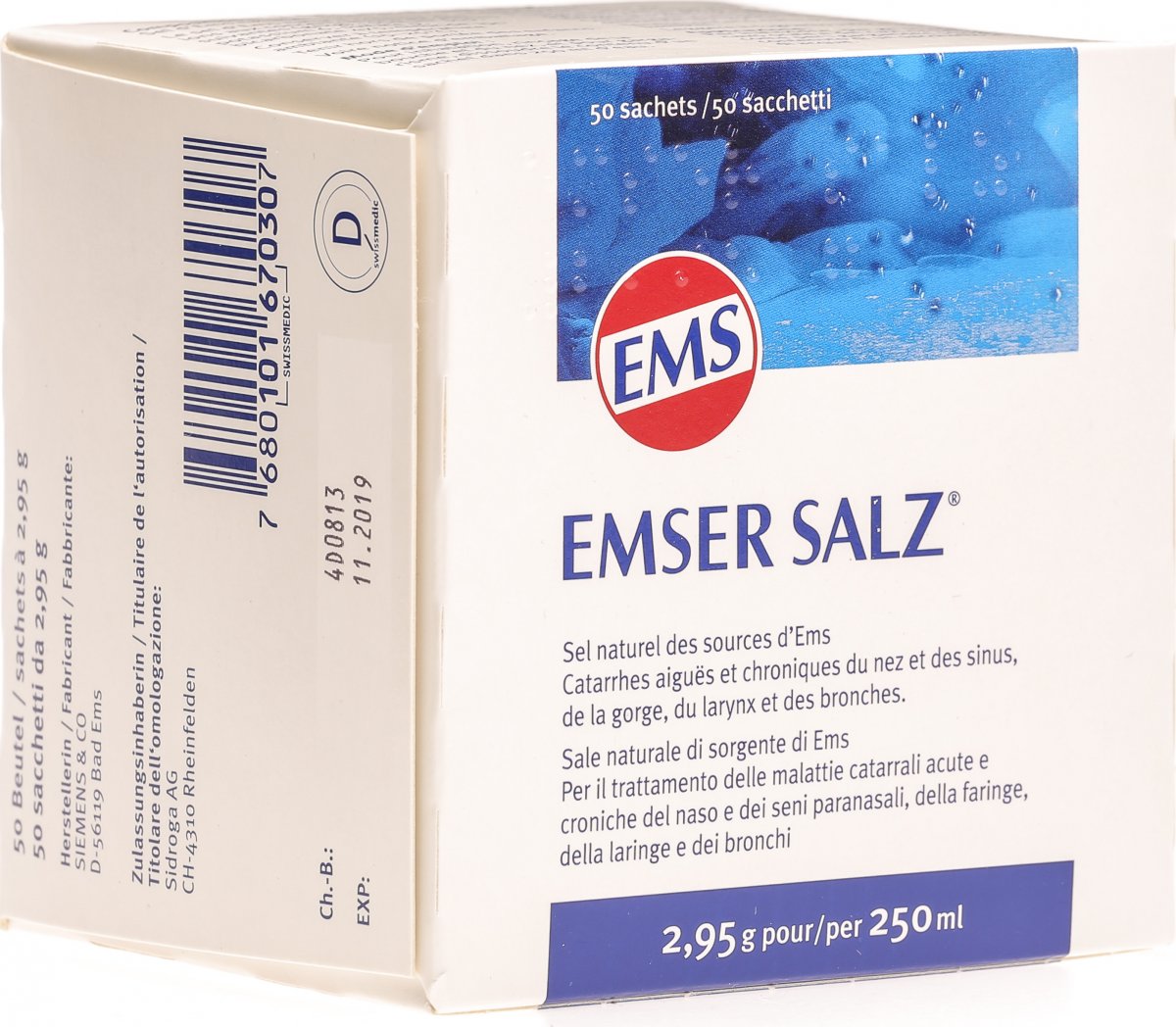 Was Ist Emser Salz Emser Salz Pulver 50x2.95g in der Adler Apotheke