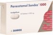 Paracetamol Sandoz Tabletten 1000mg 20 Stück