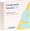 Trimipramin Sandoz 25 Tabletten 25mg 50 Stück