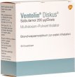 Ventolin Diskus Multidos Inh Pulver 200mcg 60 Dos