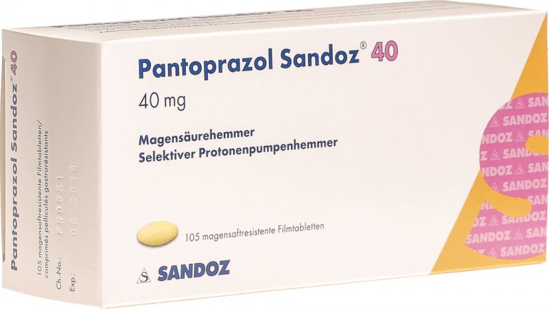 Pantoprazol Sandoz Tabletten 40mg 105 Stück in der Adler Apotheke