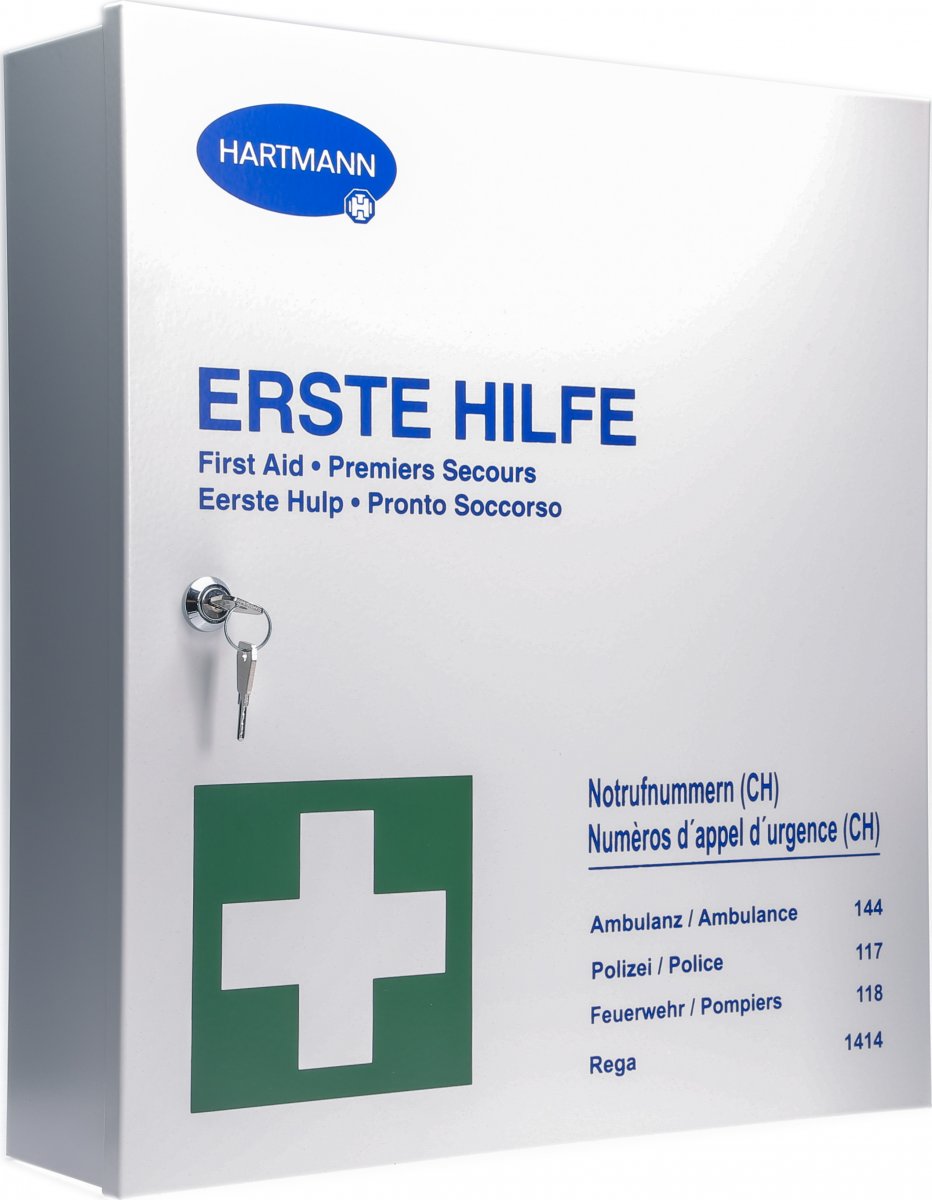 IVF Notfallapotheke Kunststoff 40x30x13cm Grau in der Adler Apotheke